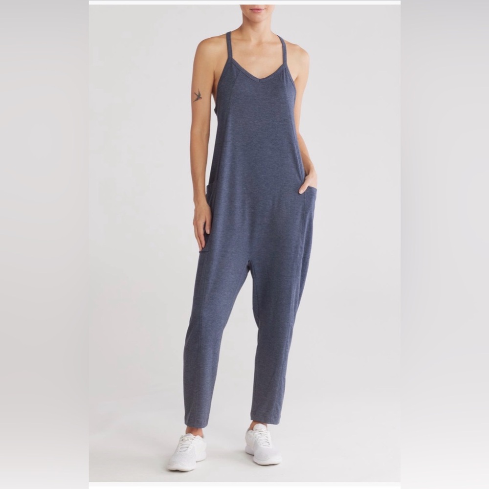 Zella Brown Mauve “Change of Heart” Jumpsuit - Picture 3 of 9